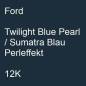 Preview: Ford, Twilight Blue Pearl / Sumatra Blau Perleffekt, 12K.